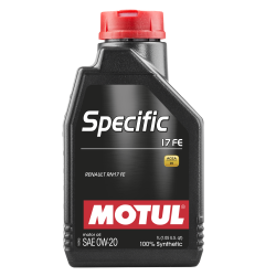 Олива MOTUL Specific 17 FE SAE 0W20 (1L) (102401 / 109949)