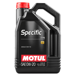 Олива MOTUL Specific 17 FE SAE 0W20 (5L) (102406 / 109950)
