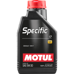 Олива MOTUL Specific 17 SAE 5W30 (1L) (102301 / 109840)