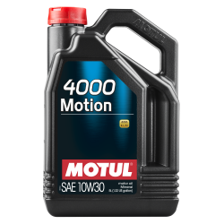 Олива MOTUL 4000 Motion SAE 10W30 (5L) (387206 / 100334)