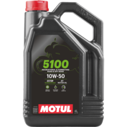 Олива MOTUL 5100 4T SAE 10W50 (4L) (836841 / 104076)	