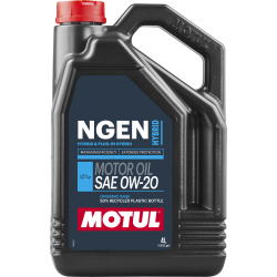 Олива MOTUL NGEN Hybrid SAE 0W20 (4L) (333107 / 111902)