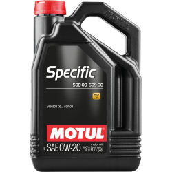 Олива MOTUL Specific 508 00 509 00 SAE 0W20 5L (867251 / 107384)