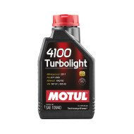 Олива MOTUL 4100 Turbolight  SAE 10W40 (1L) (387601 / 108644)