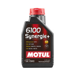 Олива MOTUL 6100 Synergie+ SAE 10W40 (1L) (839411 / 108646)