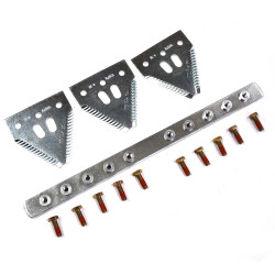 AH168906JD Комплект з'єднувальний SCH з 3 сегментами Z93077 та болтиками AGRI PARTS, шт