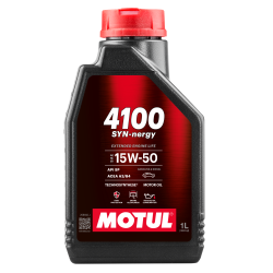 MOTUL 4100 Syn-nergy SAE 15W50 12х1 L (386301 / 113161)