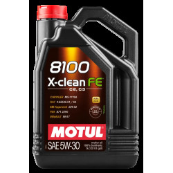 MOTUL 8100 X-clean FE SAE 5W30 4х5 L (814151 / 112781)