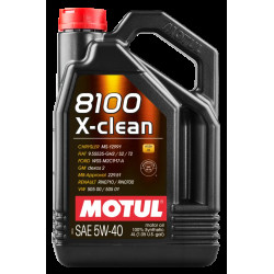 MOTUL 8100 X-clean SAE 5W40 4L (843450 / 104720)