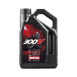 Олива MOTUL 300V 4T Factory Line Off Road SAE 5W40 (4L) (845641 / 104135)