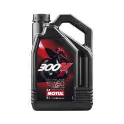 Олива MOTUL 300V 4T Factory Line Road Racing SAE 15W50 (4L) (836241 / 104129)