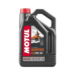 Олива MOTUL Snowpower 4T SAE 0W40 (4L) (826907 / 105892)