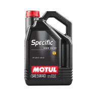 Олива MOTUL Specific 505 01 502 00 505 00 SAE 5W40 (5L) (842451 / 101575)