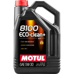 Олива MOTUL 8100 Eco-clean+ SAE 5W30 (5L) (842551 / 101584)