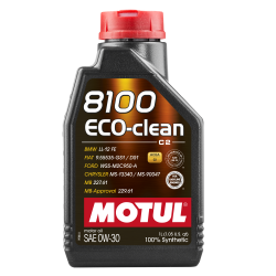 Олива MOTUL 8100 Eco-clean SAE 0W30 (1L) (868011 / 102888)