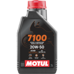 Олива MOTUL 7100 4T SAE 20W50 (1L) (836411 / 104103)