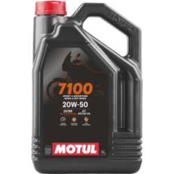 Олива MOTUL 7100 4T SAE 20W50 (4L) (836441 / 104104)