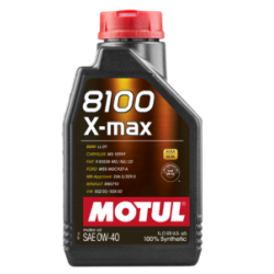 Олива MOTUL 8100 X-max SAE 0W40 (1L)  (348201 / 104531)