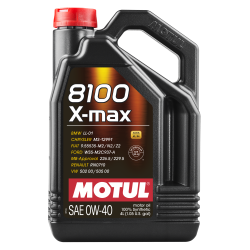 Олива MOTUL 8100 X-max SAE 0W40 (4L) (348207 / 104532)