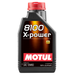 Олива MOTUL 8100 X-power SAE 10W60 (1L) (854811 / 106142)