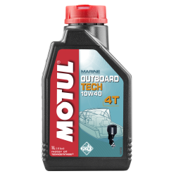 Олива MOTUL Outboard Tech 4T SAE 10W40 (1L) (852211 / 106397)