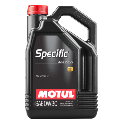 Олива MOTUL Specific 2312 SAE 0W30 (5L) (867551 / 106414)