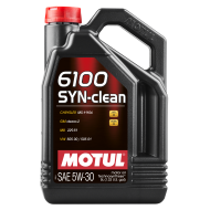 Олива MOTUL 6100 Syn-clean SAE 5W30 (5L) (814251 / 107948)
