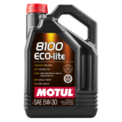 Олива MOTUL 8100 Eco-lite SAE 5W30 (4L) (839554 / 108213)