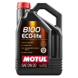 Олива MOTUL 8100 Eco-lite SAE 0W20 (4L) (841154 / 108535)