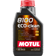 Олива MOTUL 8100 Eco-clean SAE 0W20 (1L) (868111 / 108813)
