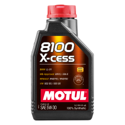Олива MOTUL 8100 X-cess  SAE 5W30 (1L) (368101 / 108944)