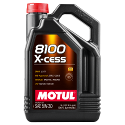 Олива MOTUL 8100 X-cess  SAE 5W30 (5L) (368106 / 108946)