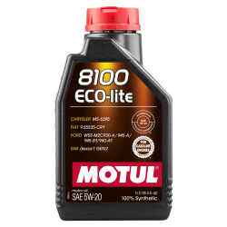 Олива MOTUL 8100 Eco-lite SAE 5W20 (1L) (841411 / 109102)