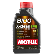 Олива MOTUL 8100 X-clean EFE SAE 5W30 (1L) (814001 / 109470)