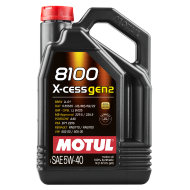 Олива MOTUL 8100 X-cess gen2 SAE 5W40 (5L) (368206 / 109776)