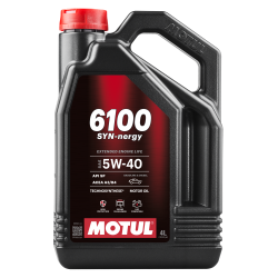Олива MOTUL 6100 Syn-nergy SAE 5W40 (4L) (368350 / 112962)